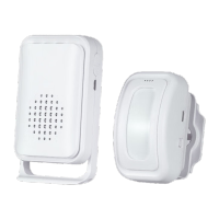 鸣固 智能门铃 1个响铃+1个感应器(红外感应