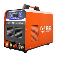 鸣固 等离子切割机LGK-60钢材小型便携手提式工业级380V切割机 等离子切割机LGK-60MOS标准