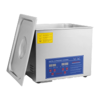 鸣固MS1065超声波清洗机工业实验室电子元件清洗器小型仪器除锈除助焊剂清洗仪60A15L/360W(V1/V2/V3)