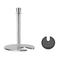 鸣固 礼宾杆矮款一米线U型底60cm