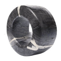 鸣固  PE塑料焊条 聚乙烯板材管件焊接 保险杠塑料PE焊条 黑色 单股4.0  5kg 一卷