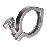 鸣固 不锈钢材质 精铸卡箍快装接头 304 Φ45-51 卡盘64 118克