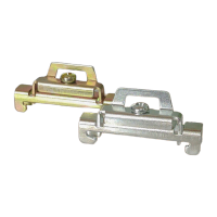 鸣固 空开导轨单双层接线端子断路器挡板片 双层固定件五彩 CS468762