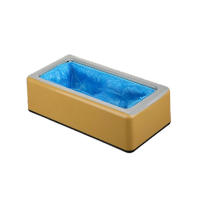 鸣固 全自动鞋套机 商用套鞋机 办公用鞋膜机 酒店宾馆会所脚套机 无盖