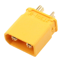 鸣固电池连接器插件公母头无人机新能源大电流锂电池航模香蕉插头XT60U-M公头5只MGL2697CS274901