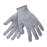 鸣固 防割手套 5级防切割 厨房防刀割五指 防刀刃手套 防护款 KS782685