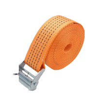 鸣固 货车货物捆绑带 固定加厚刹车绳背包绳打包绳捆扎材5cm宽*5米长 压扣式