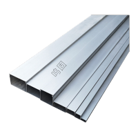 鸣固 铝合金线槽 内盖 布线槽 铝合金方线槽 明装线槽 20*10mm 5米装