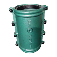 鸣固 ZL3862球墨铸铁哈夫节堵漏器管道快修器快修节给水哈夫节抢修节 球铁哈夫节 40*300