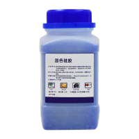 鸣固 蓝色变色硅胶颗粒干燥剂 500G