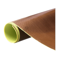 鸣固 高温胶带 特氟龙高温胶带 隔热耐磨持久强力绝缘铁弗龙胶布 1m*1m*0.18mm