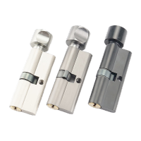 鸣固 房门执手门锁锁芯 长70mm 高29mm 锁孔直径15mm KW543486