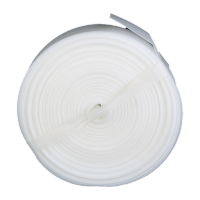 鸣固 ZL2609聚乙烯输水带透明白水带农用浇喷灌溉塑料水带水泵出水输水管 3寸约63米/条x5条