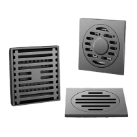 鸣固 防虫防臭卫生间淋浴下水道防堵 地漏 G枪灰