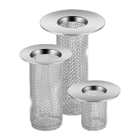 鸣固 滤网 304不锈钢漏网地漏滤网[适用36-45mm]长 数量5