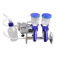 鸣固  实验室过滤器、正压过滤器、杯式过滤器、膜过滤器 砂芯滤杯款5联(底座+阀门+大小头+滤杯)