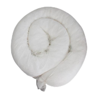 鸣固 ZJ3113拦油栅 水面用污水吸油索 防污溢油围油绳 吸油围栏 化学品吸附棉条 20cm x 300cm