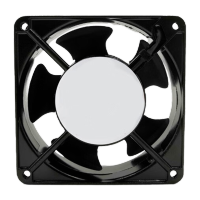 鸣固 ZL3325铜芯12038 12CM 220V 机箱机柜工业散热风扇 插片款滚珠风扇