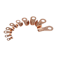 鸣固 开口鼻 铜开口接线鼻 铜鼻子 铜接线耳 铜接线端子OT-60A 1只