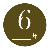 鸣固 月份标签 彩色数字贴纸号码贴纸不粘胶印刷圆形50mm先进先出标签 6月100贴50mm KD373706