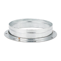 鸣固 排烟管法兰接头排气扇法兰盘直通接头油烟机排气管变径对焊法兰内接直接350MM