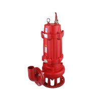 鸣固 耐高温排污泵污水泵废水潜污泵热水循环锅炉电镀工业酒店潜水泵220V 50WQR15-20-2.2