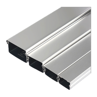 鸣固304不锈钢线槽明装明线金属方形明装走线槽网线201不锈钢线槽方型20*15mm1米价MGL0474CS569848