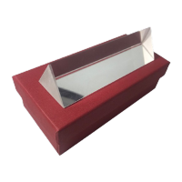 鸣固 ZS1575三棱镜 初中物理光学实验器材教师课堂实验演示教具 科学实验用具 150*30*30mm礼盒三棱镜