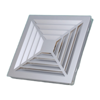 鸣固 ZL3020集成吊顶排气扇排风扇 大功率工程换气扇石膏板矿棉板 集成吊30x30 铝银回字白色