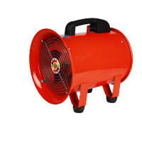 鸣固 手提式耐高温防油防潮船用轴流风机 工业抽风机 CTF-25-2 220V