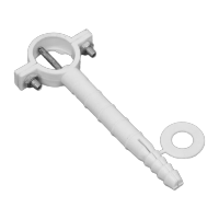 鸣固 MGS0347 PPR管卡 水管水暖管件配件 双丝立卡 63*2寸 20个