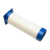 鸣固 ZL2890冷风机管子 冷风机配件 专用排热管 工业移动空调附件 外径130mm*450mm