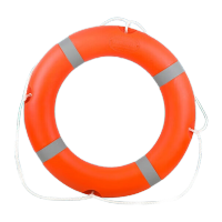 鸣固橙色儿童救生圈标准款1.5kg