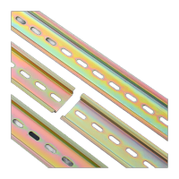 鸣固 C45导轨国标1.1(厚1.0MM)1米镀彩锌4.2孔