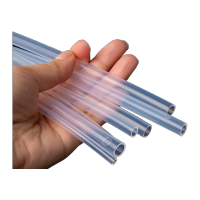 鸣固 聚四氟管  透明四氟管硬软管  耐高温绝缘耐腐蚀 英制1/2 9.6*12.7mm 30m