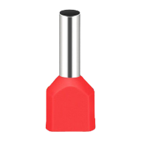 鸣固 双线针形管型欧式预绝缘接线冷压端子 TE4012 1000只/包