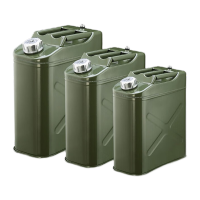 鸣固加厚汽油桶柴油壶10升20升30升5升摩托车汽车备用油箱双重加厚20L铝盖方形ZB1048