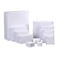 鸣固 ABS防水接线盒 监控防水箱电源集线箱 RT400*350*120 自定义开孔 MGL1056