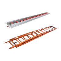 鸣固 铝合金消防挂钩梯抢险轻型拉梯城市高层救援 3m