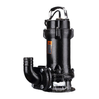 鸣固防汛污水泵切割式3000W三相380V3寸