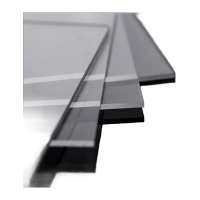 鸣固 ZJ5146 pc板亚克力透明pmma板材无尘机箱面板 1220*2440*4