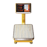 鸣固 不锈钢电子秤60kg 数码 26x32cm (室内用)