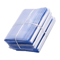 鸣固 热缩膜PVC塑封收缩袋可裁剪抗氧化透明防尘防潮热收缩膜 32x45cm 100个 CD987170