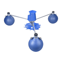 鸣固 3KW不锈钢叶轮式增氧机 380V水产养殖机