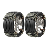 鸣固 轮胎防滑链 5道铁链 10条中号 TS072372500