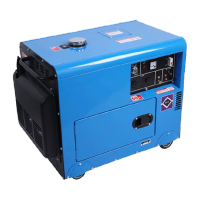 鸣固 TS008061095 10KW柴油发电机 220V电启动 豪华款