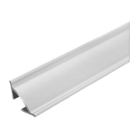 鸣固铝合金阴角线槽墙角线槽明装拐角走线槽银色面宽40mm带背胶单米价拍3的倍数KS050380TS059186038