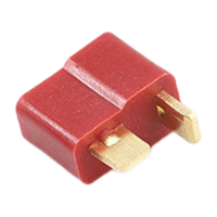 鸣固 航模电调转接线 12AWG T型公头带线 55MM