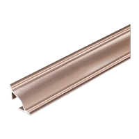 鸣固KS920357TS063253035铝合金阴角线槽明装拐角走线槽玫瑰金面宽20mm带背胶单米价拍3的倍数
