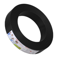 鸣固 RVV软护套线电源线 铜芯二芯三芯 1.5/2.5/6平方(100米)TS047083494